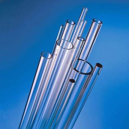 QUARTZ TUBING, CLEAR FUSED, GENERAL ELECTRIC TYPE 214