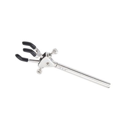 CLAMPS, DUAL ADJUSTMENT, THREE-PRONG EXTENSION, STAINLESS STEEL