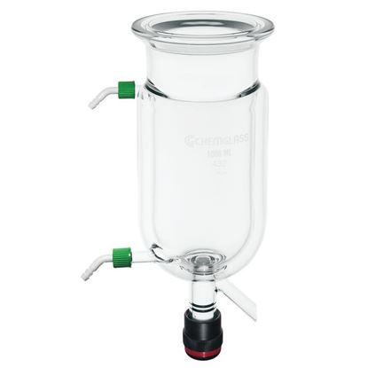 REACTION VESSELS, CYLINDRICAL, JACKETED, LOWER DRAIN VALVES