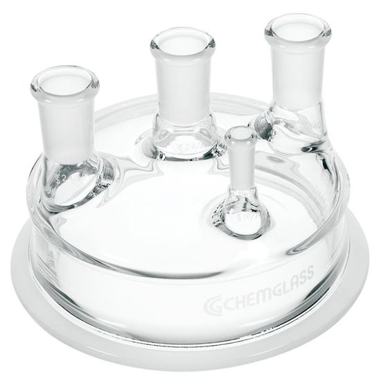 REACTION VESSEL LIDS, 4-NECKS, THERMOMETER JOINT