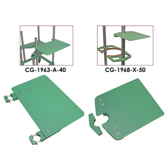 SIDE SUPPORT SHELVES, PROCESS REACTORS, SHELF