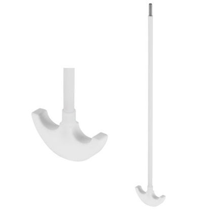 STIRRING SHAFTS, PTFE ANCHOR STYLE BLADES, PTFE COVERED STAINLESS STEEL