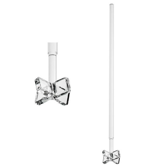 STIRRING SHAFTS, POLISHED, 10MM, FOUR-BLADE, GLASS AGITATOR