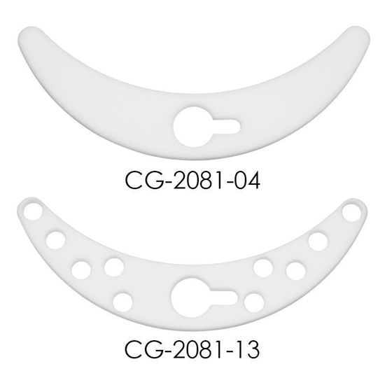 STIRRER BLADES, PTFE, 10MM, HEAVY DUTY, BANANA SHAPED