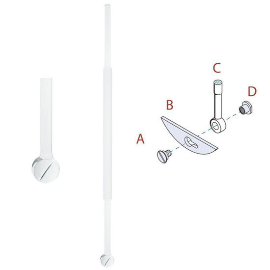 STIRRING SHAFTS, GROUND, 19MM, CHEM-STIR™
