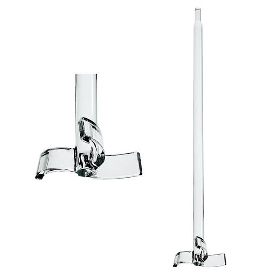 STIRRING SHAFTS, POLISHED, 19MM, THREE BLADE GLASS AGITATOR