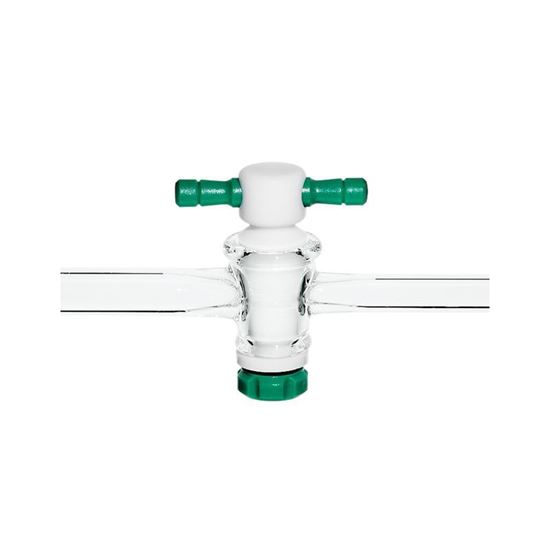 STOPCOCKS, STRAIGHT BORE, 1-ARM LARGER, PTFE PLUGS