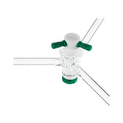 STOPCOCKS, 120°, PTFE PLUGS