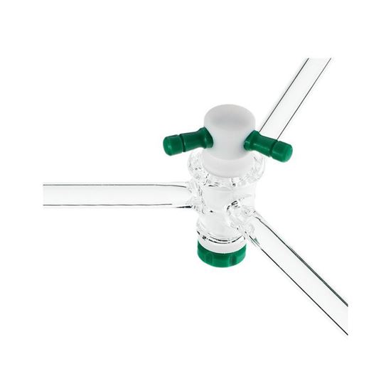 STOPCOCKS, 120°, PTFE PLUGS