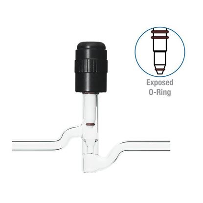 VALVES, CHEM-VAC, HIGH VACUUM, 180°