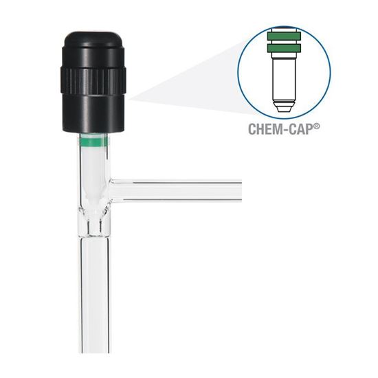 VALVES, CHEM-VAC, CHEM-CAP, HIGH VACUUM, 1-ARM