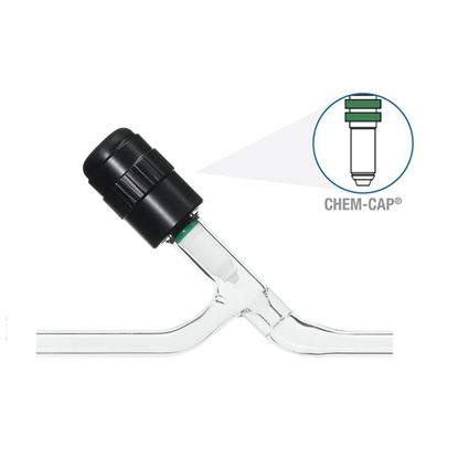 VALVES, CHEM-VAC, CHEM-CAP, HIGH VACUUM, LOW HOLD UP