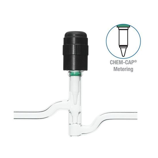 VALVES, CHEM-VAC, CHEM-CAP, HIGH VACUUM, METERING, 180°