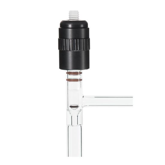 VALVES, CHEM-VAC, GLASS PLUGS, O-RINGS, HIGH VACUUM, 1-ARM