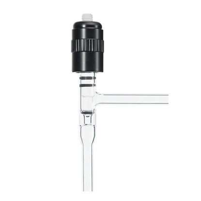 VALVES, CHEM-VAC™, GLASS PLUGS, O-RINGS, HIGH VACUUM, 90°