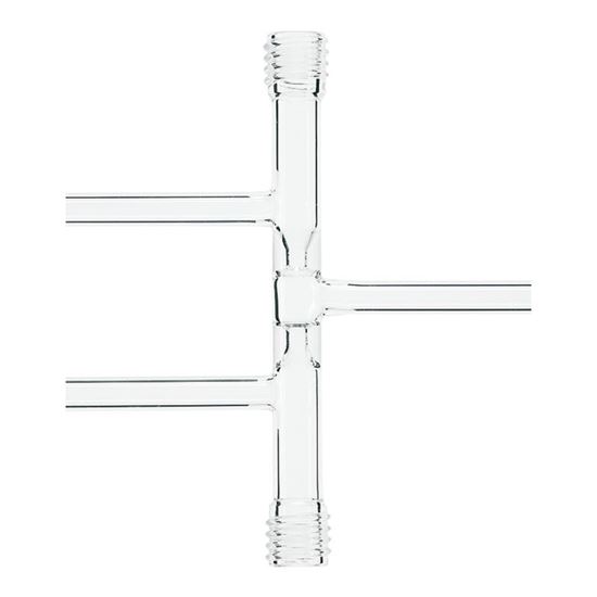 VALVES, CHEM-VAC, GLASS PORTION ONLY, THREE-WAY