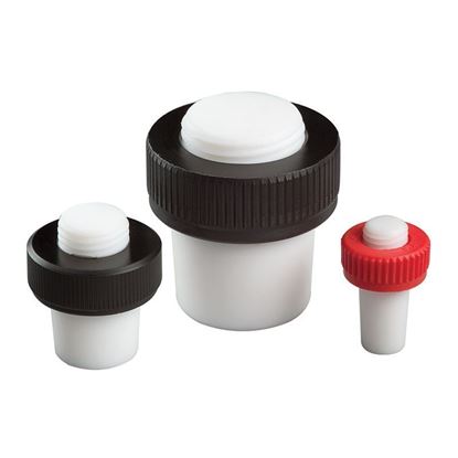 STOPPERS, SAFE-LAB®, FLASK LENGTH, PTFE