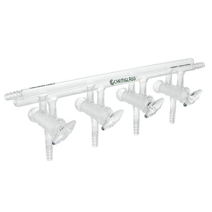 VACUUM MANIFOLDS, INERT GAS, GLASS STOPCOCKS