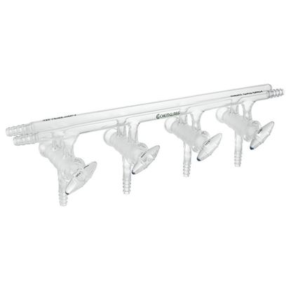 VACUUM MANIFOLDS, INERT GAS, GLASS STOPCOCKS