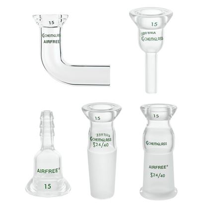 ADAPTERS, 15MM O-RING JOINTS, AIRFREE®, SCHLENK