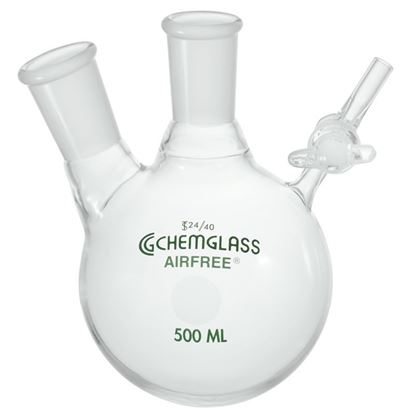 FLASKS, REACTION, 2-NECK, AIRFREE®, SCHLENK
