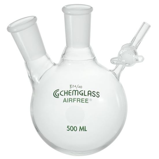 FLASKS, REACTION, 2-NECK, AIRFREE®, SCHLENK