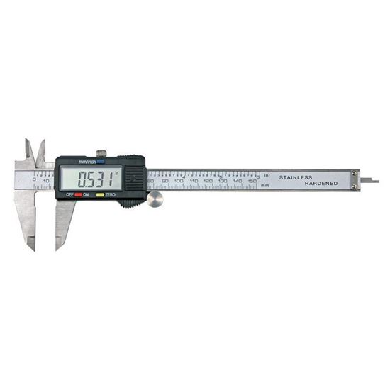 CALIPERS, DIGITAL, VERNIER, 6 INCH