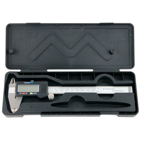 CALIPERS, DIGITAL, VERNIER, 6 INCH