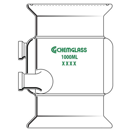 FILTER REACTION VESSEL BODY, JACKETED