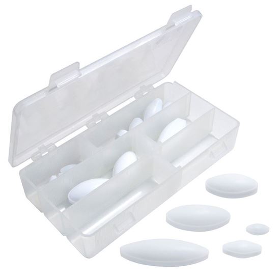 STIR BAR KITS, MAGNETIC, PTFE, EGG-SHAPED