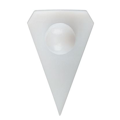 STIR BARS, MAGNETIC, PTFE, V SHAPED