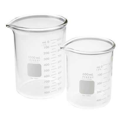 BEAKERS, GRIFFIN, HEAVY DUTY, GRADUATED, PYREX®