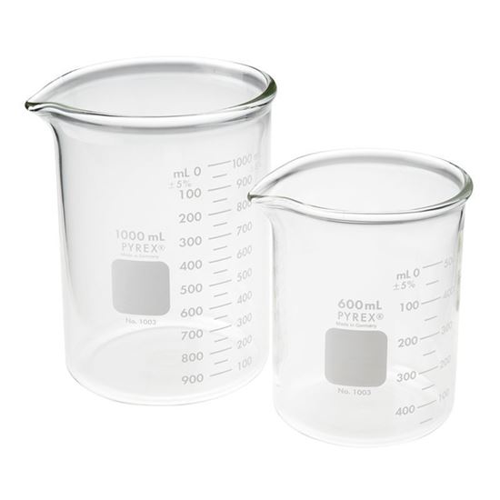 BEAKERS, GRIFFIN, HEAVY DUTY, GRADUATED, PYREX®
