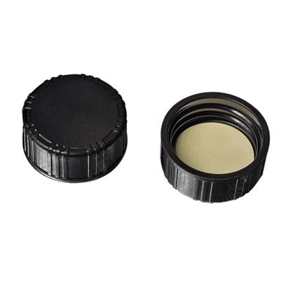 SCREW CAPS, PHENOLIC, RUBBER LINER, CORNING®