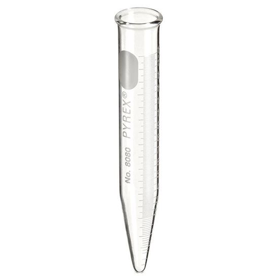 TUBES, CENTRIFUGE, CONICAL, BEADED RIM, GRADUATED, PYREX®