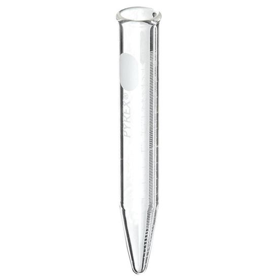TUBES, CENTRIFUGE, CONICAL, HEAVY DUTY, BEADED RIM, GRADUATED, PYREX®