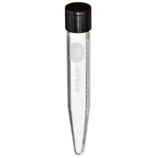 TUBES, CENTRIFUGE, CONICAL, HEAVY DUTY, SCREW CAP, GRADUATED, PYREX®