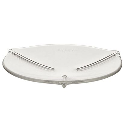 WATCH GLASS, RIBBED, BEAKER COVER, PYREX®