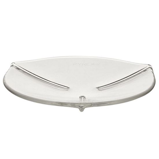 WATCH GLASS, RIBBED, BEAKER COVER, PYREX®