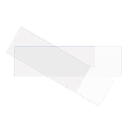 MICROSCOPE SLIDES, FROSTED ONE SIDE, ONE END