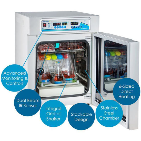 INCUBATORS, CO², SHAKING, HEAT, MAGIC CLAMP 