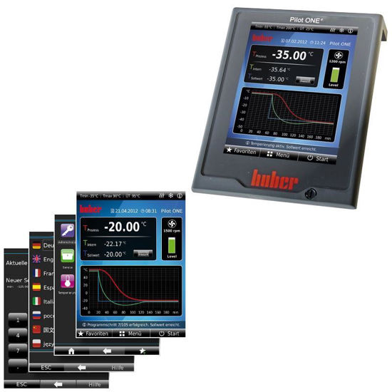 CIRCULATORS, MINISTATS, COOLING/HEATING, HUBER®, PILOT ONE DETAIL