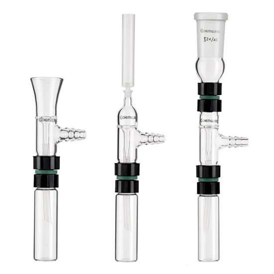 ADAPTERS, VACUUM, THREADED