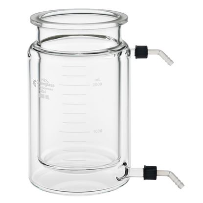 JACKETED GLASS BIOREACTOR VESSELS