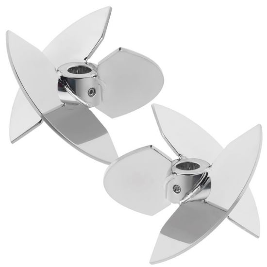 MARINE STYLE IMPELLER BLADES FOR BIOREACTORS