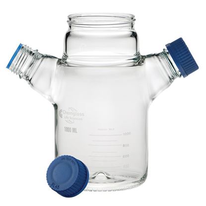 SPINNER FLASKS, DIMPLED BOTTOM, REPLACEMENT GLASS FLASK ONLY