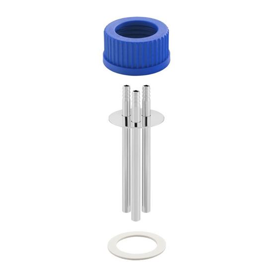 ADDITION DIP TUBE ASSEMBLIES, 3-PORT, SST, WITH HOSE BARBS