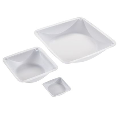 DISHES, ANITSTATIC, WEIGHING, POLYSTYRENE