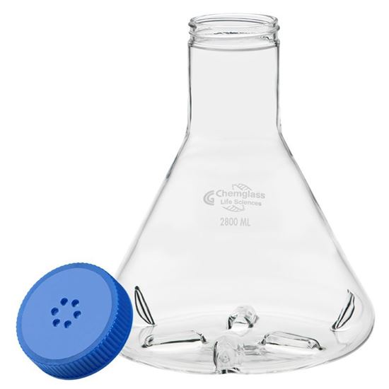 FLASKS, FERNBACH, 2800ML, WITH 6 BAFFLES