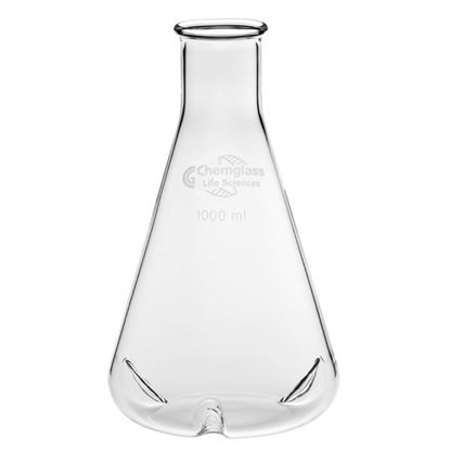 SHAKE FLASKS, 3 DEEP BAFFLES, REINFORCED TOP
